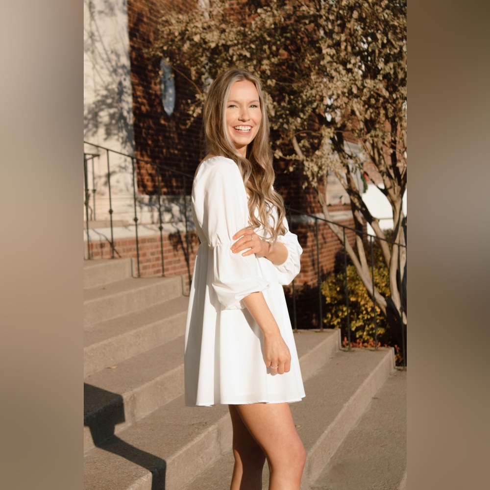 White Babydoll Dress